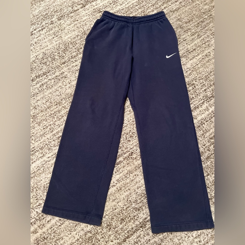 NIKE SMALL/ PETITE NAVY JOGGERS, HEAVYWEIGHT, VERY NICE PANTS